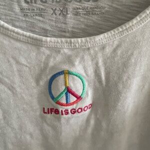 Life is Good! Two tank tops - great for those hot summer days. Size XXL